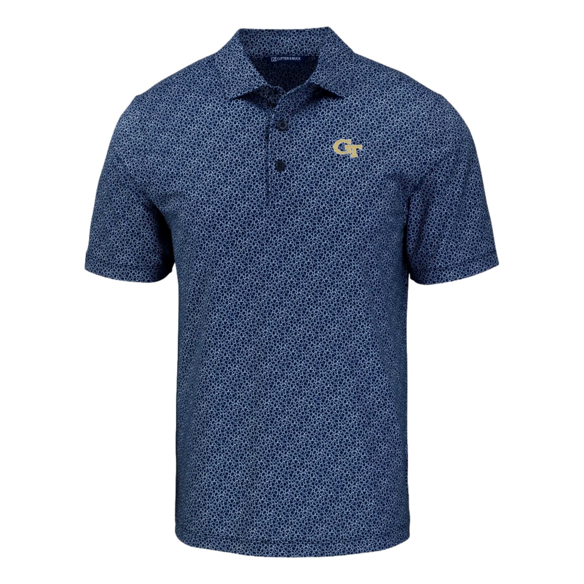 Georgia Tech Yellow Jackets Pike Eco Pebble Polo Shirt